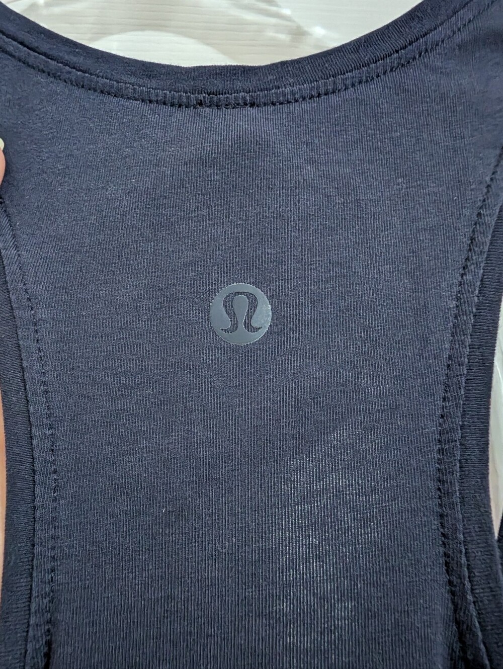 Lululemon Racerback Tank Top Navy Blue Women's Athletic Wear - Picture 4 of 4